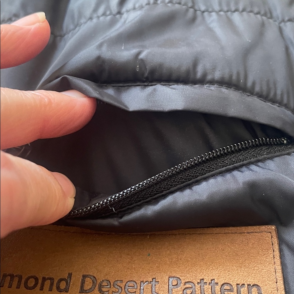 Pendleton Diamond Desert Pattern Black Puffer Ves… - image 6